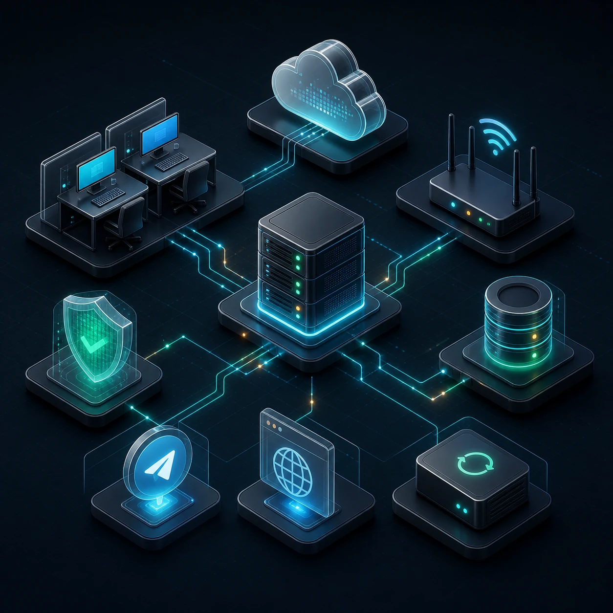 Сеть, Wi-Fi и оборудование для нового офиса
